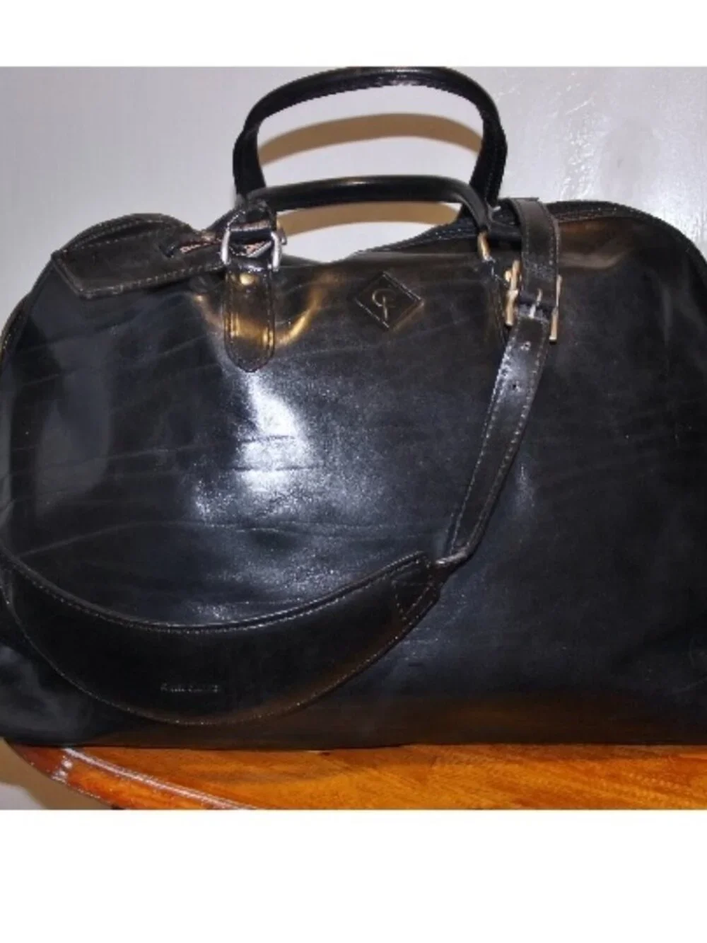 Claudio Ferrici Holland Travel Dufle Weekender Carry On Bag w Rmvble Strap